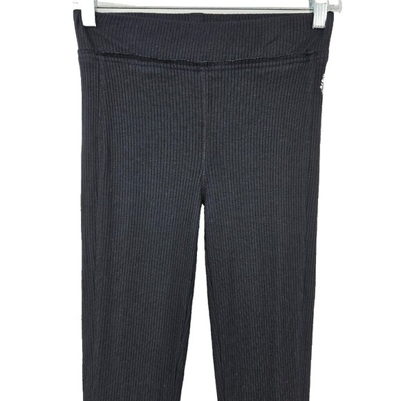 Free People Movement Ribbed Flare Legging Pants Black Women’s Size XS Athleisure - Picture 5 of 13
